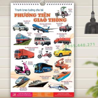 Tranh treo tường nhiều chủ đề cho bé 6m - 6 tuổi
