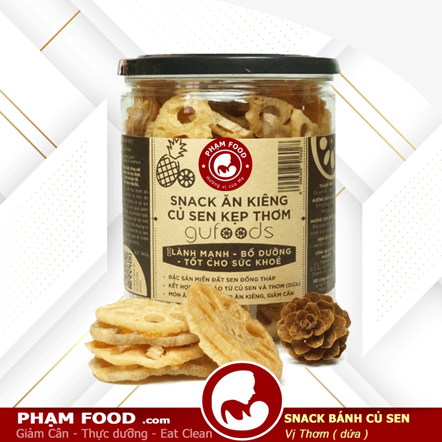 Bánh Ăn Kiêng Củ Sen Kẹp Thơm