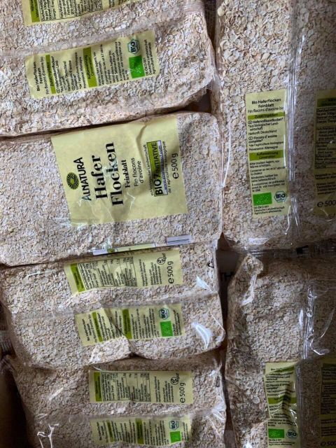 Gói 500G Yến Mạch BiO7 Hafer Flocken date 2025