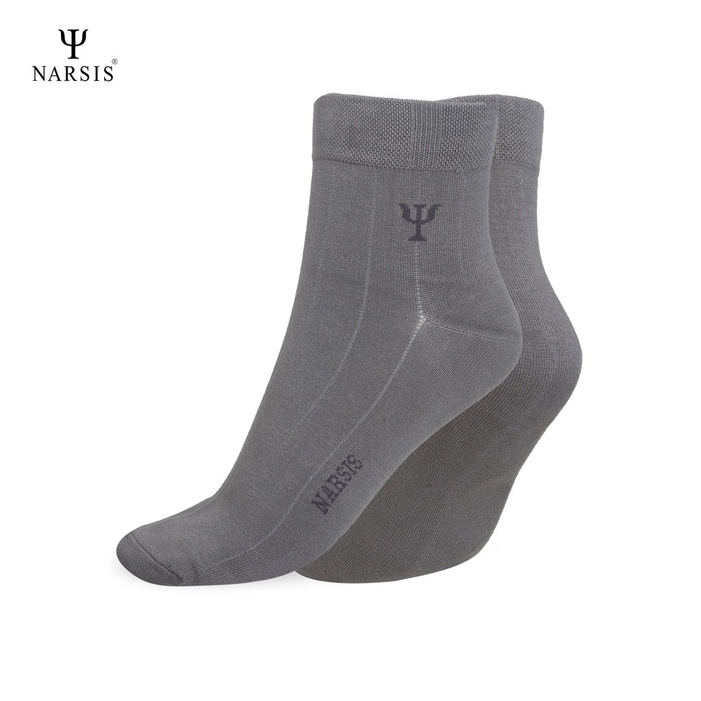 Tất nam Narsis TNA005 cổ ngắn Cotton hàng thiết kế công nghệ khử kháng khuẩn khử mùi