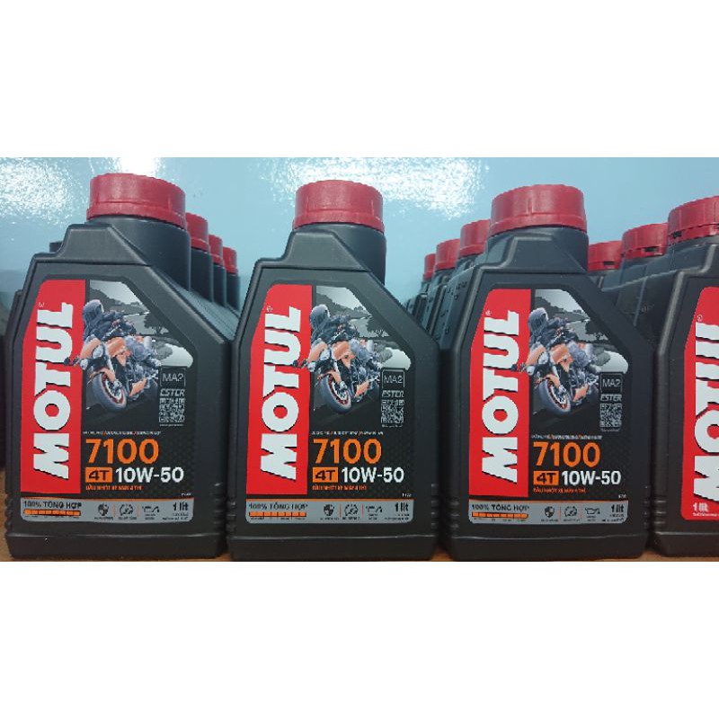 (Mẫu Mới) Nhớt Motul 7100 10w50 Full Synthentic