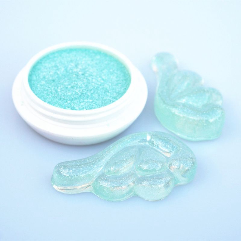 Hộp bột màu kim tuyến dùng để làm đồ thủ công từ nhựa epoxy nhiều màu sắc