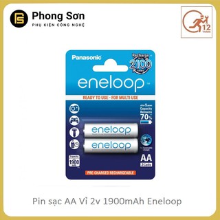 Hình ảnh Pin Sạc AA (2A) Panasonic Eneloop - Vỉ 2 Viên ,dành cho máy ảnh chuyên nghiệp ,đèn Flash-3