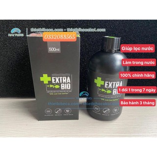 Men Vi Sinh Extra Bio 500ml (Dòng men vi sinh Bio giúp lọc nước, làm trong nước cho hồ cá, bể cá siêu hiệu quả)