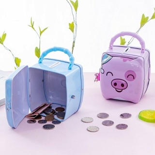 Ống Heo/ Lợn Két Sắt Tiết Kiệm HEOHEO Siêu Dễ Thương Có Khóa Cho Bé