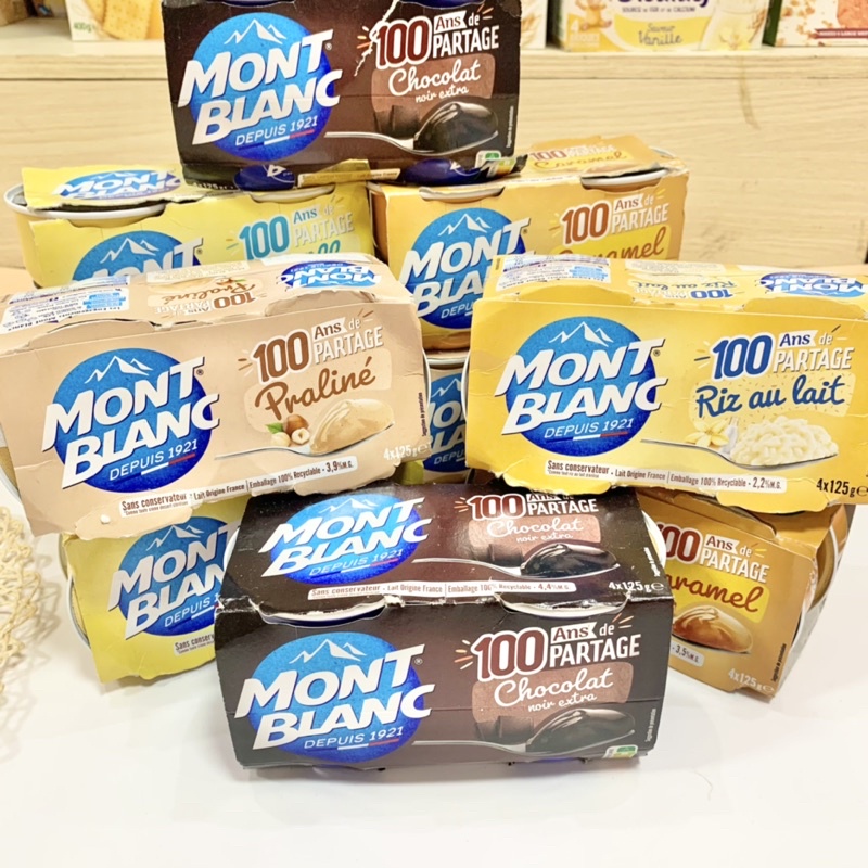 [Mẫu Mới] Váng Sữa Mont Blanc Nội Địa Pháp Cho Bé Từ 10m. date 28/t4/2022