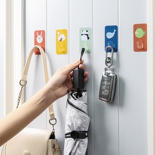 Móc dán tường hình thú (móc nhựa 1 chân) M1