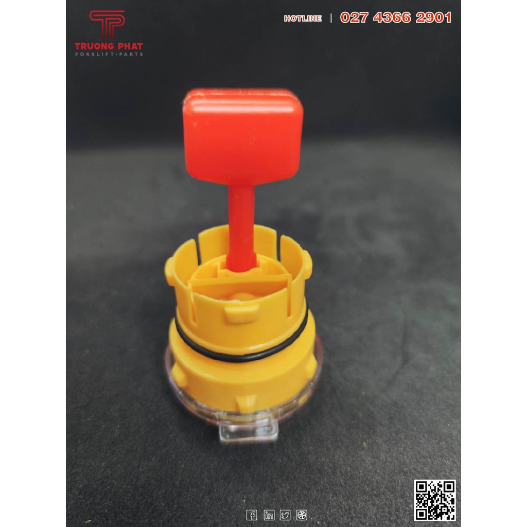 PHỤ TÙNG XE NÂNG - PHAO NẮP BÌNH ẮC QUY - FLOAT VENT PLUG FORKLIFT