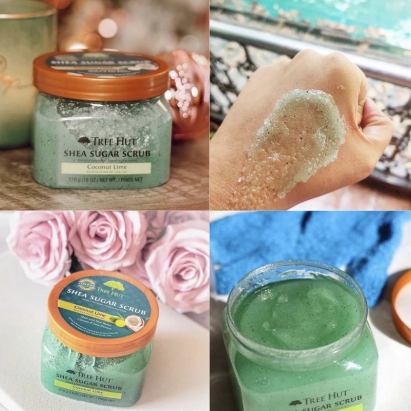 Nuối Tắm Tẩy Tế Bào Chết Gây Nghiện Tree Hut Body Scrub