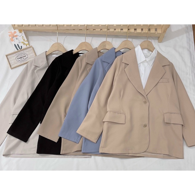 ÁO BLAZER VEST HAI LỚP HÀN QUỐC CAO CẤP/ ÁO VEST ULZZANG