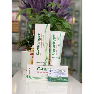 (CHÍNH HÃNG)CLEARINGER – SỮA TẮM, RỬA MẶT LÀM DỊU DA  (NHÀ THUỐC SONG THƯ)