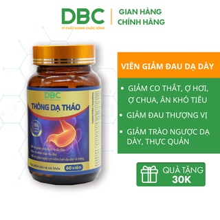 Viên Uống Thông Dạ Thảo DƯỢC BẢO CHÂU Hộp 30/60 Viên Hỗ Trợ Giảm Loét Dạ Dày Tá Tràng