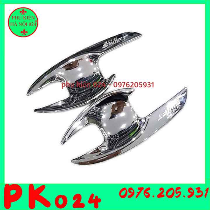 [Swift 2019 2020] Bộ Ốp Hõm Trước Sau Mạ Crom Swift 2019 2020