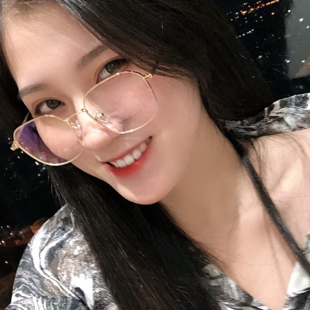 Gọng kính titanium 5201318 thời trang cao cấp nam nữ siêu nhẹ siêu bền OURESS