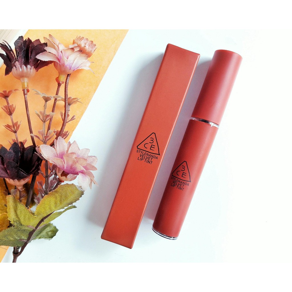 Son 3CE VELVET LIP TINT Auth cam kết hàng Chính hãng, Check mã Hidden tag