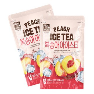 Trà đào (Peach ice tea) 170ml