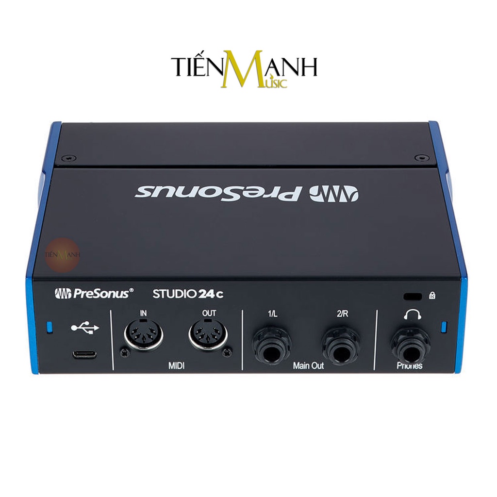 [Chính Hãng] Soundcard Presonus Studio 24C - Sound Card Bộ Thu Âm Thanh và Livestream Audio Interface 24 C