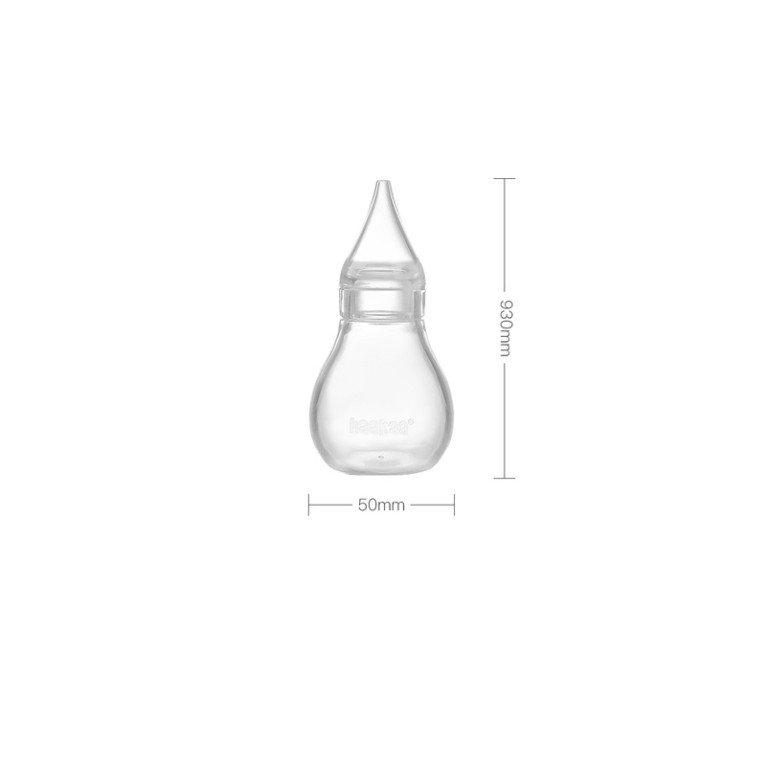 Ống hút dịch mũi silicone Haakaa, Giúp bé thông thoáng mũi, hết ngẹt mũi