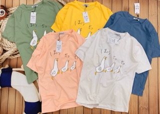 Áo Thun Cotton Chú Vịt