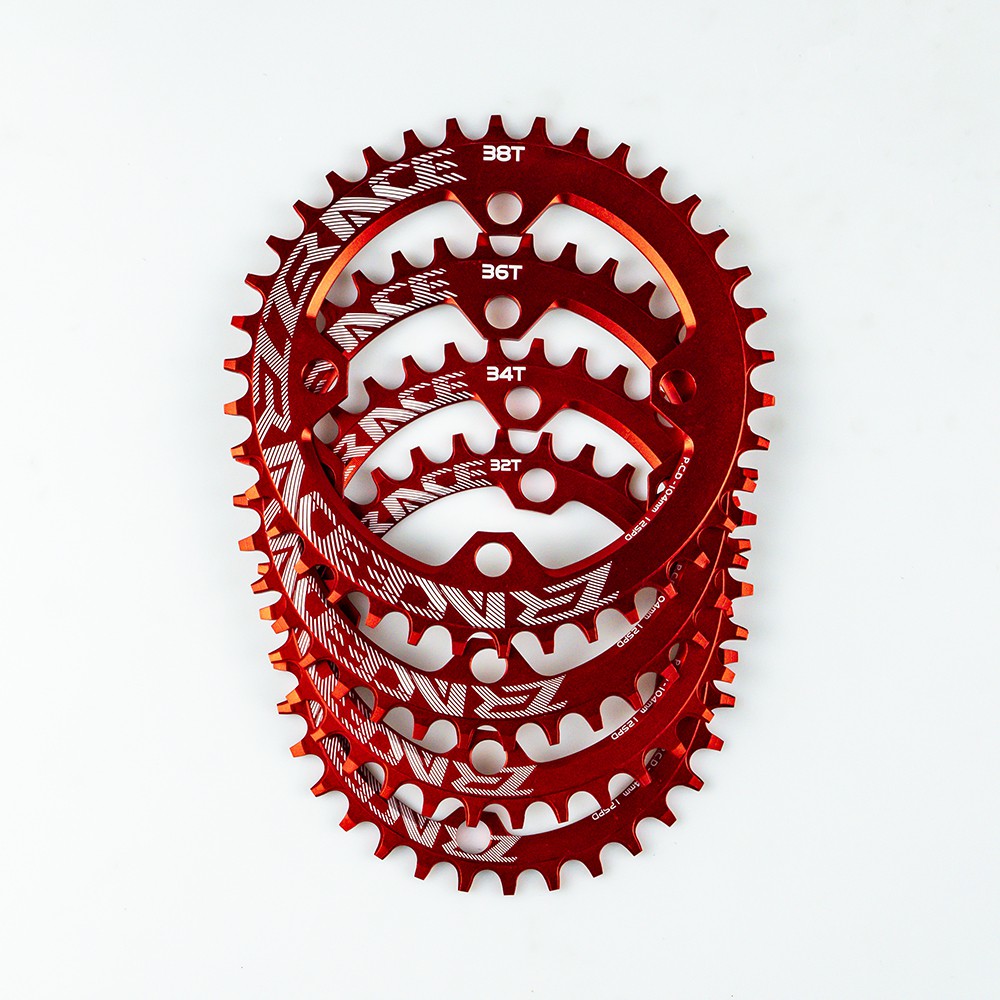 Bánh răng xe đạp leo núi MTB ZRACE BCD104 32/34/36/38T hình tròn/oval