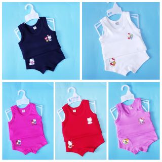 Combo 5 bộ 3 lỗ bé gái 6-20kg