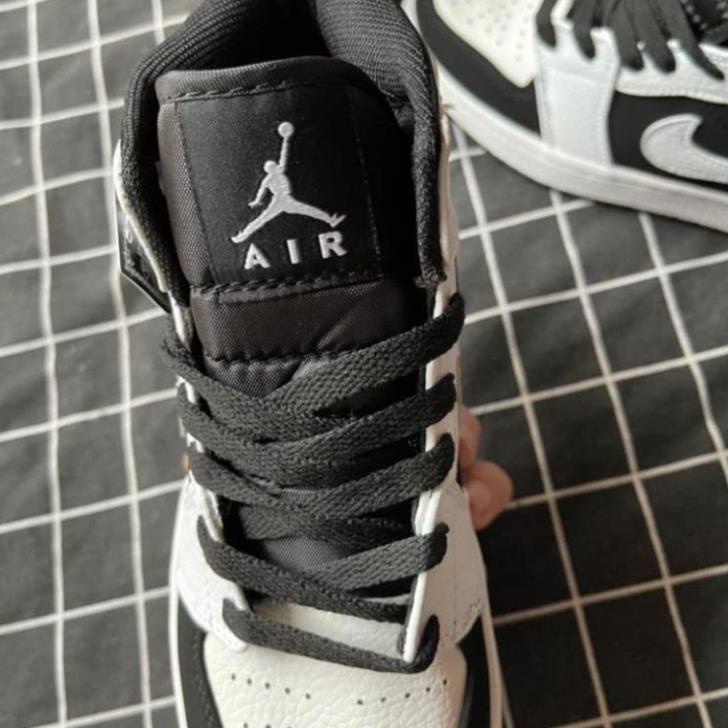 BIG SALE [Full box+giấy gói] giày Jordan 1 panda da lộn cao cấp | BigBuy360 - bigbuy360.vn