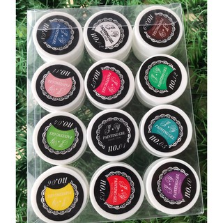 Set gel vẽ 12 màu