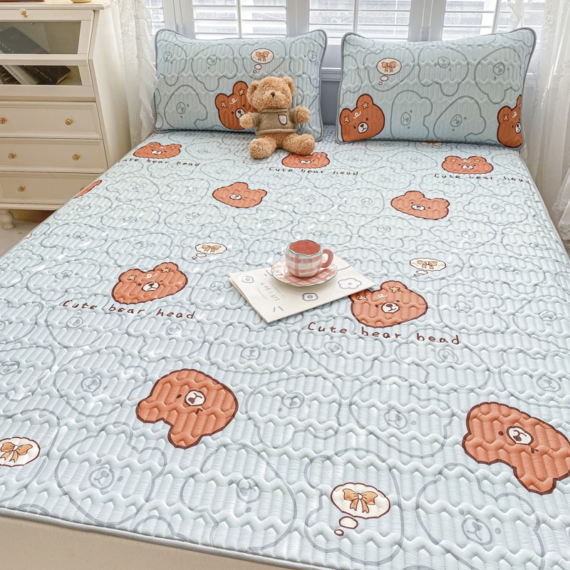 Bộ Drap giường Bằng Latex Tự Nhiên Mềm Mại Có Thể Giặt Sạch