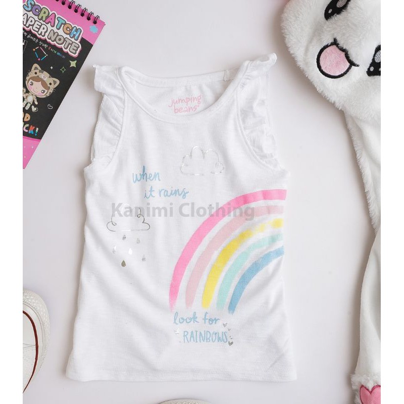 Áo thun bé gái tay cánh tiên mềm mát cho bé 12m-7t