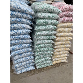 Sỏi đá trắng tự nhiên trang trí cây cảnh, sân vườn, hồ cá, cây kiểng (bán theo 1kg/1 túi)