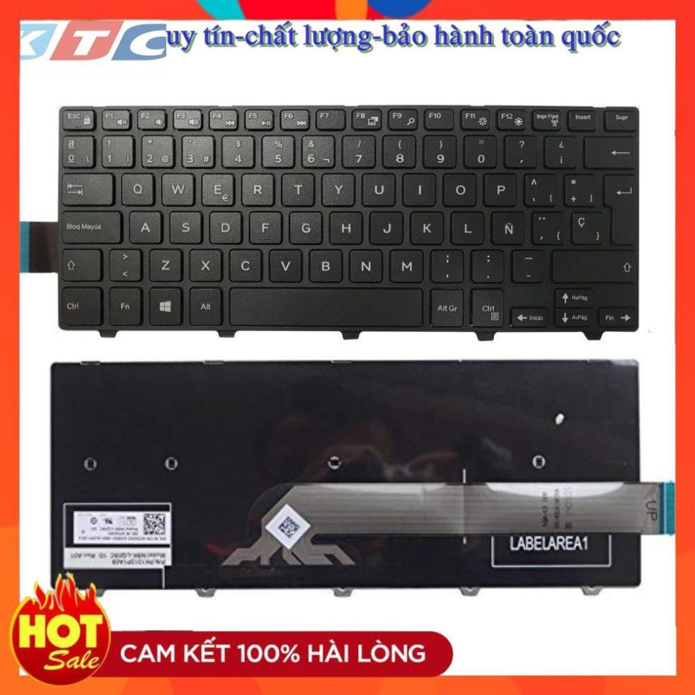 🎁 Bàn Phím Laptop Dell Inspiron 14-3000 3441 3442 3443 3451 3458 3459 3462 3465 3467 3468 3473 3476 3478 3445 3442