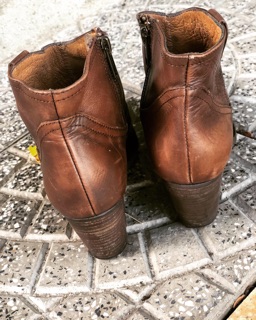 Giày bốt boho da loang hãng Steve MADDEN size 39