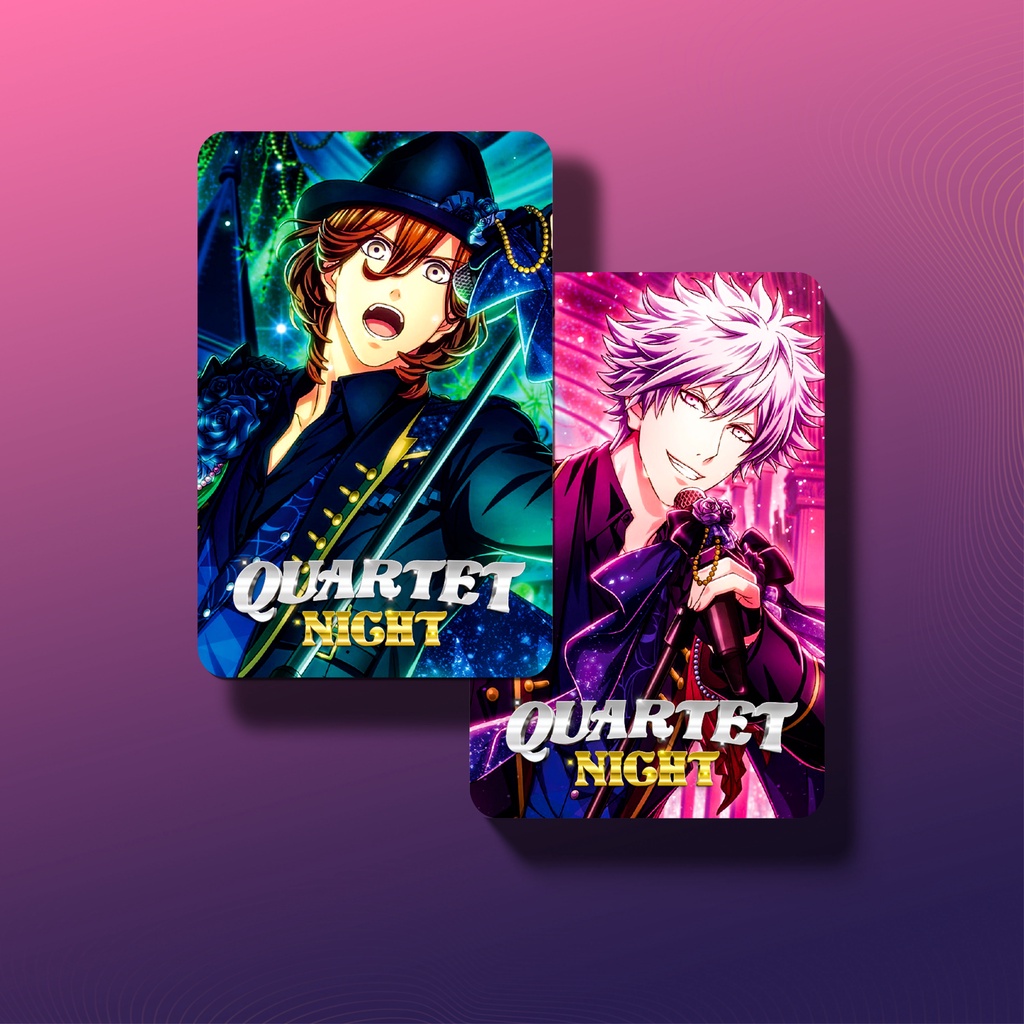 [ PHOTOCARD ] Thẻ Card Bo Góc Game Uta no Prince-sama / Quartet Night Vol. I - Giấy Bìa Cứng - Có Màng Cán