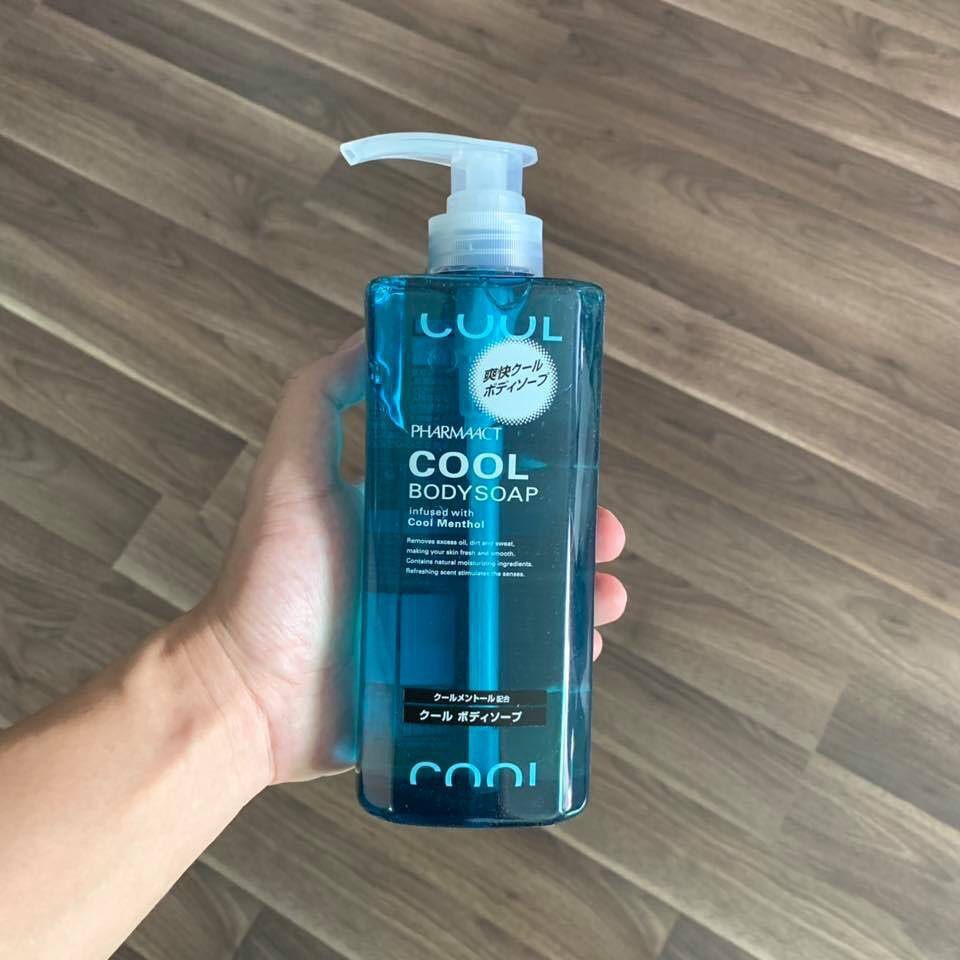 Sữa Tắm Cho Nam Cool Body Soap Pharmaact Nhật Bản 600ml