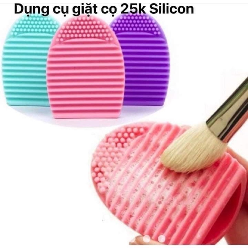 Dụng Cụ Vệ Sinh Cọ Trang Điểm Hình Quả Trứng Thiết Kế Tiện Lợi