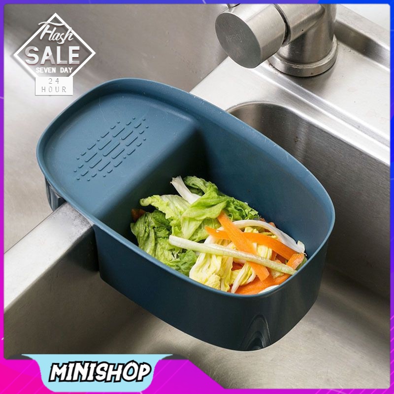 Khay Nhựa Lọc Rác, Thức Ăn Thừa Gác Bồn Rửa Chén MINISHOP K109