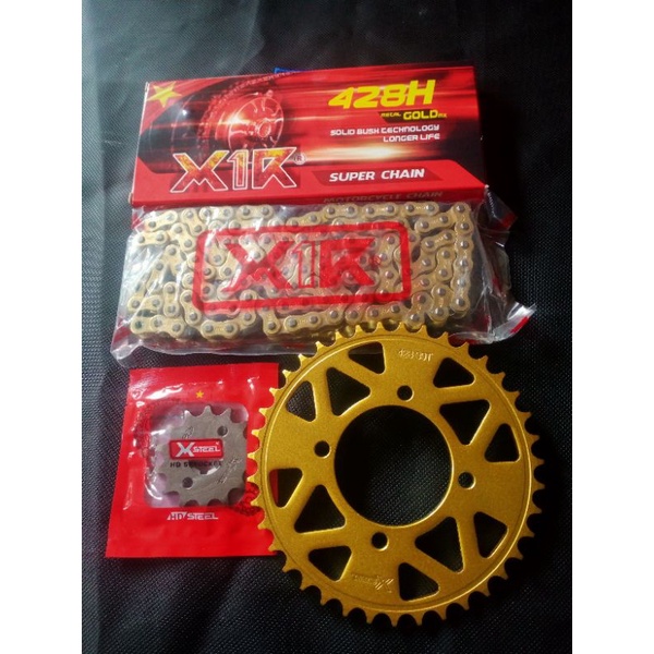 Nhông xích X1R các dòng xe.Exciter 135_150_155_winer_Raider, satria.