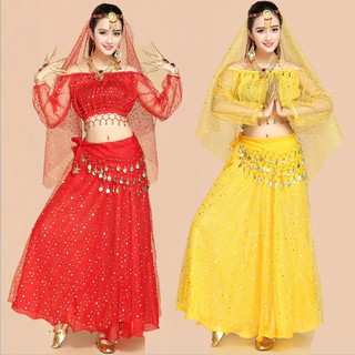 Trang phục múa bụng phong cách Ấn Độ cho nữ