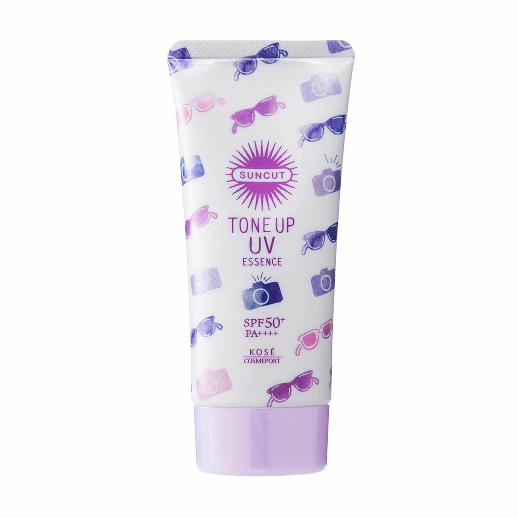 Kem chống nắng Kose Suncut Tone Up UV Essence SPF50+/PA++++ 80g