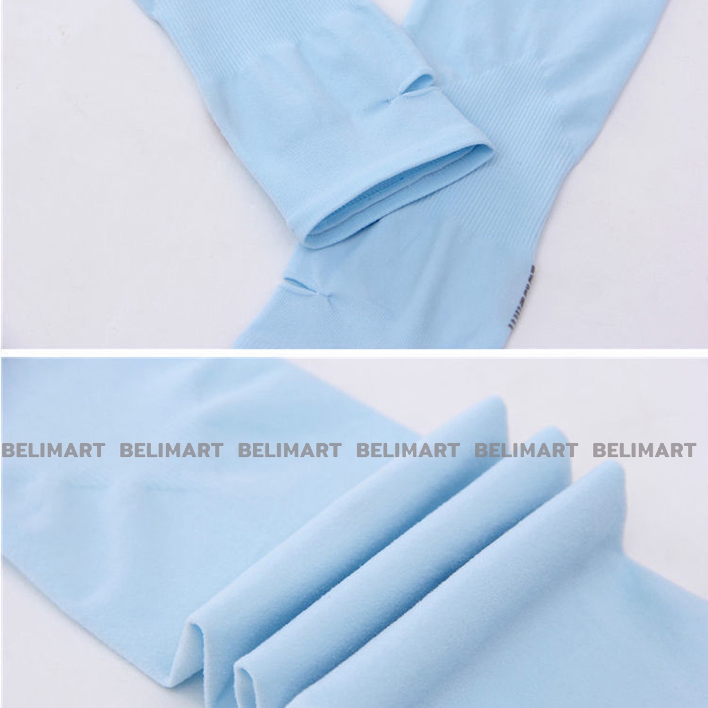 Găng tay chống nắng xỏ ngón nam nữ, bao tay đi phượt thoáng khí, thấm hút mồ hôi BELI BL029