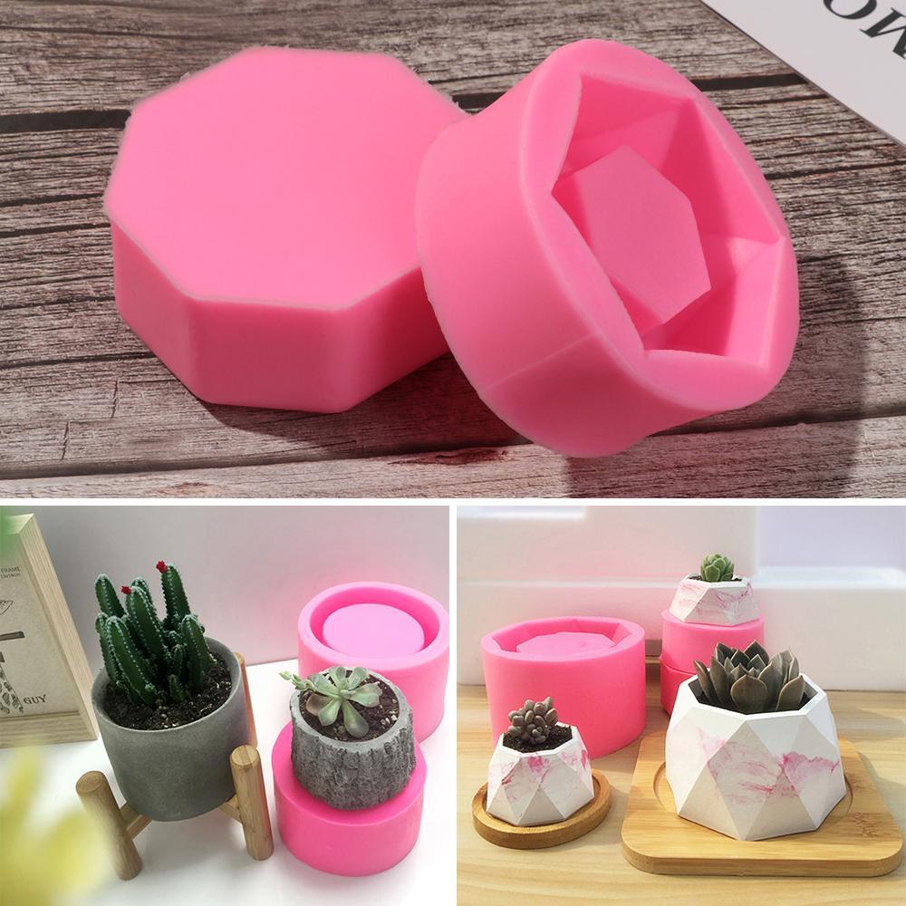 MAG Khuôn Làm Chậu Hoa Resin / Trang Sức Bằng Resin Độc Đáo DIY