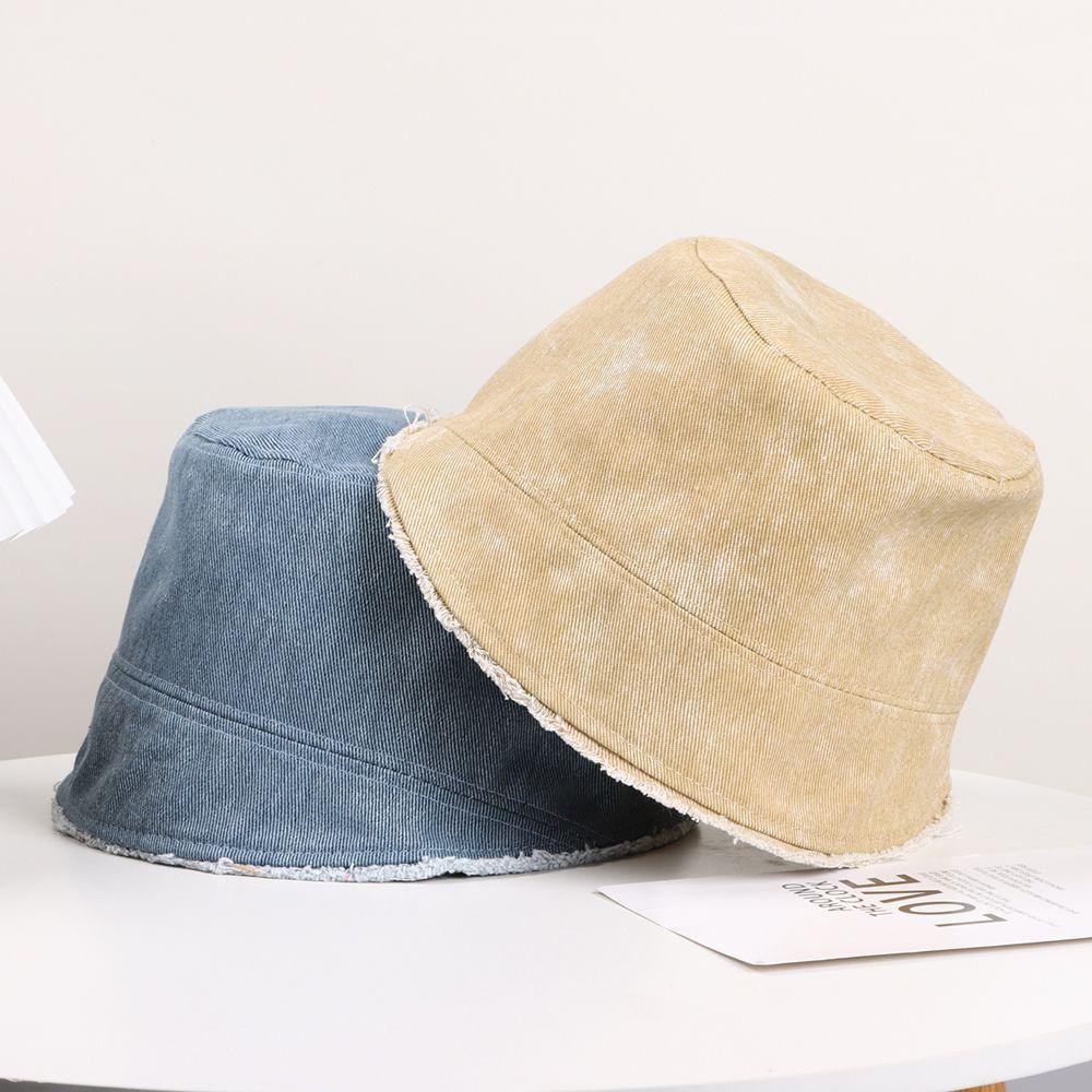 Mũ Bucket Chống Tia UV Phong Cách Vintage Cho Nam Và Nữ