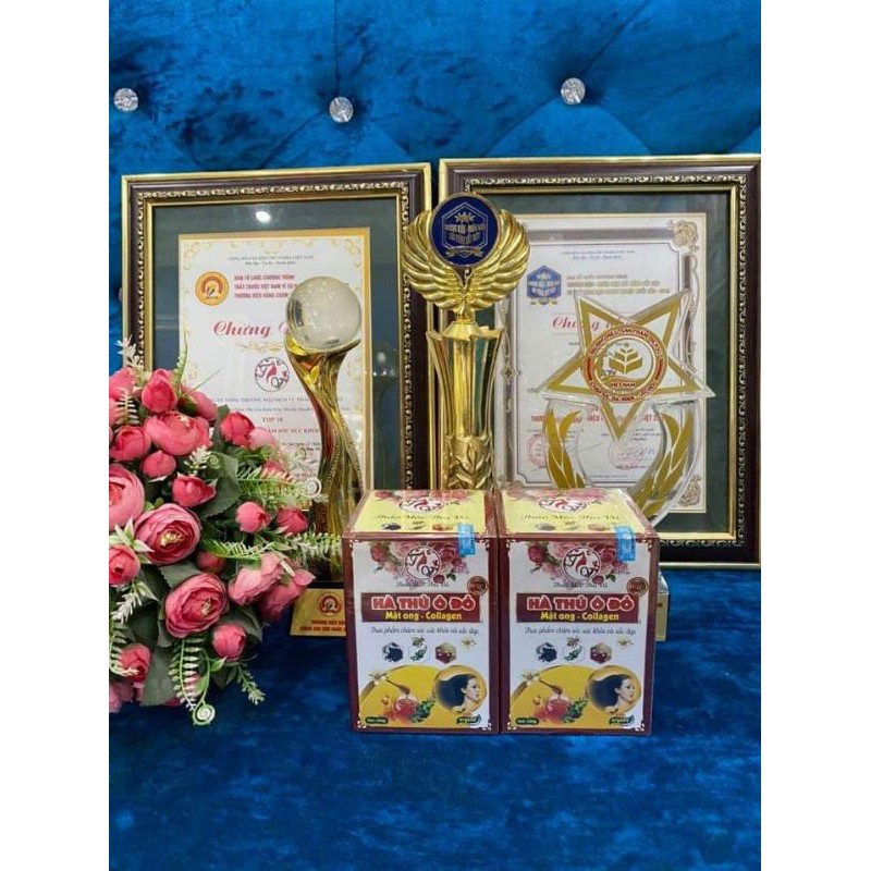 Viên hà thủ ô đỏ mật ong 500g