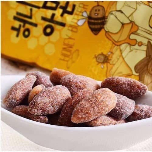 Hạnh nhân bơ mật ong Hàn Quốc - 200gr - hương vị ngọt ngào từ xứ kim chi