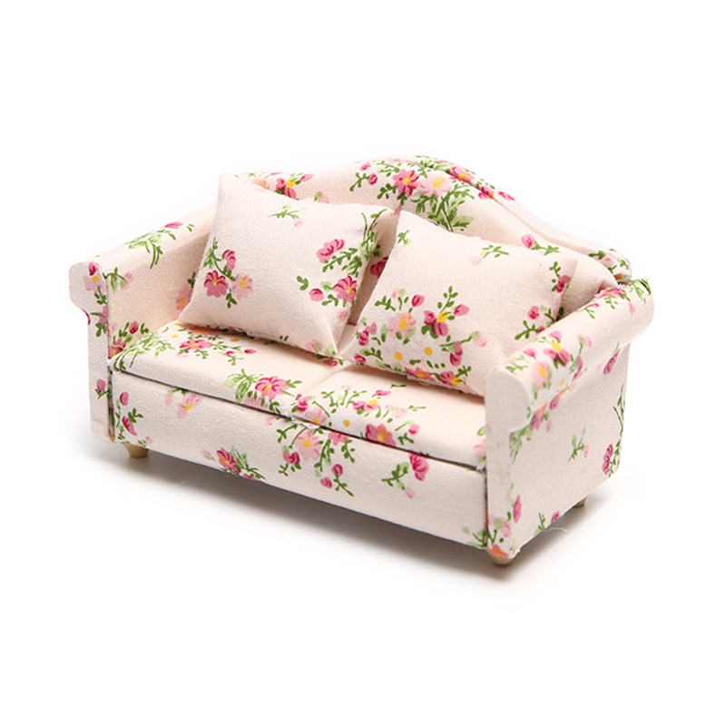 Mô Hình Ghế Sofa Độc Đáo Cho Nhà Búp Bê Tỉ Lệ 1: 12