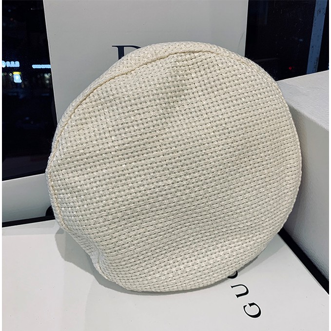 Mũ beret phối màu sắc thời trang dành cho nữ