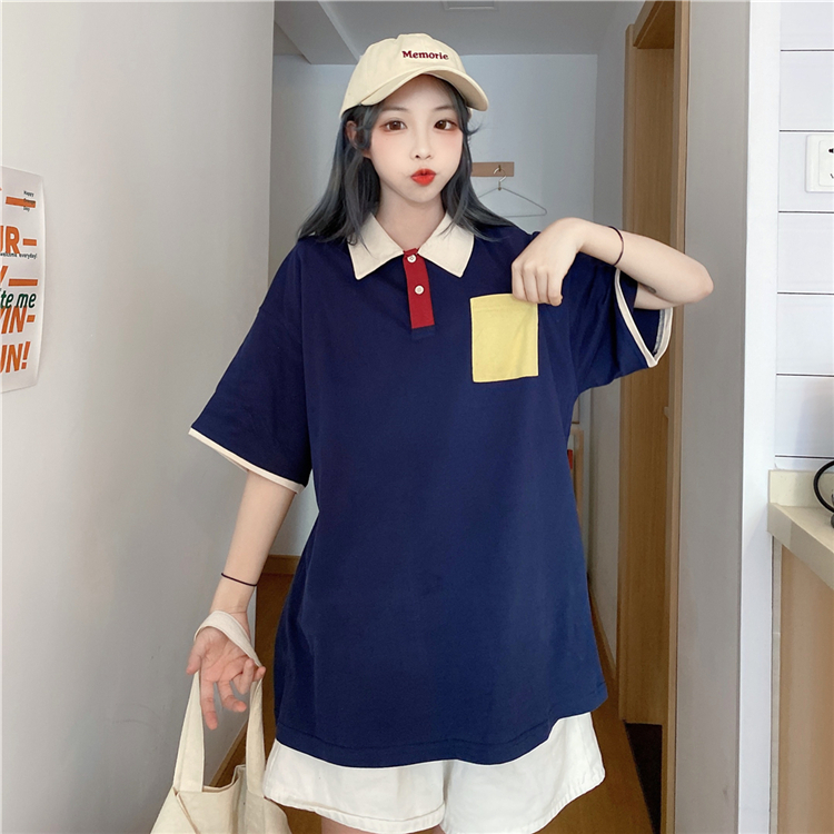 Áo Thun Polo Ngắn Tay Phong Cách Hàn Quốc