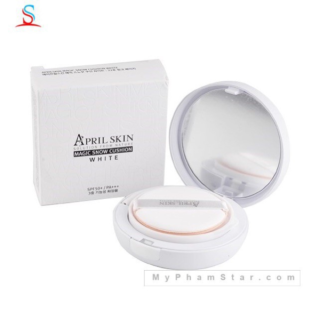 Phấn nước april skin white magic cushion