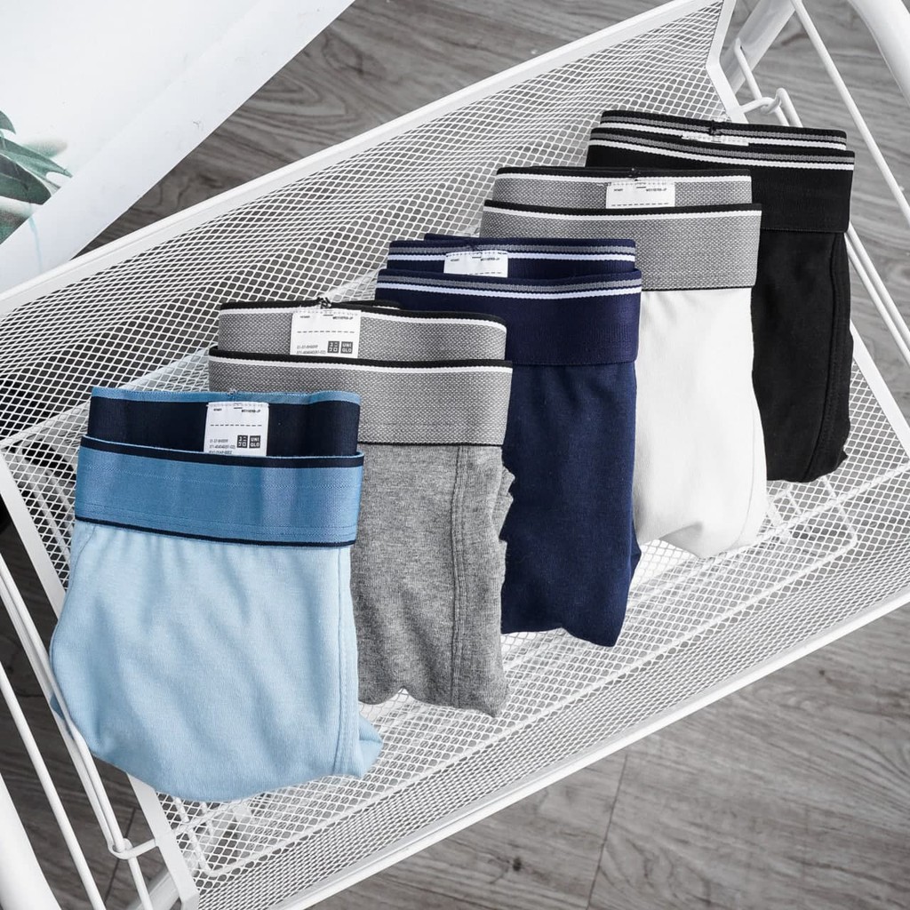 Quần lót nam có đai lưng BUQ3 DÁNG SỊP ĐÙI BOXER cotton thoáng mát co giãn 4 chiều