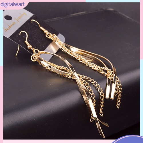 Bông tai dáng dài thời trang sang trọng cho nữ